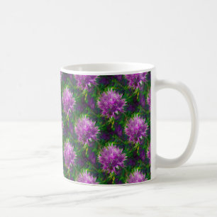 Chive Flower-Mok Koffiemok