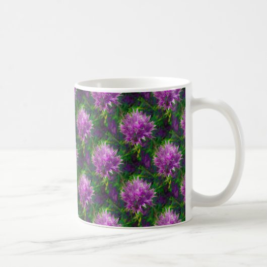 Chive Flower-Mok Koffiemok (Rechts)