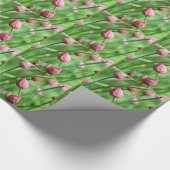 Chive knoppen cadeaupapier (Hoek)