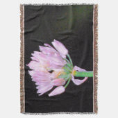 Chives Flower Deken (Voorkant Verticaal)