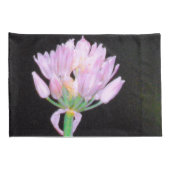 Chives Flower Kussensloop (Achterkant-Rechts)
