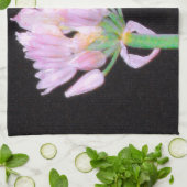 Chives Flower Theedoek (Gevouwen)