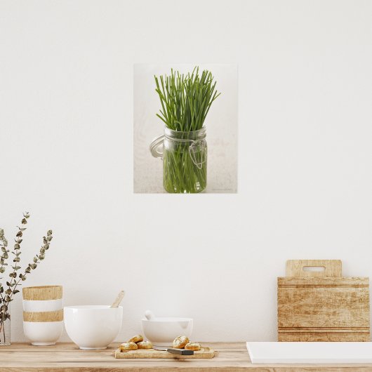 Chives Poster (Keuken)