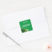 Chives Spice Label Aangepaste Sticker (Envelop)