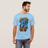 CHIVO EL SALVADOR SURF DESING T-SHIRT (Voorkant volledig)