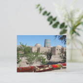 Chiwa, Khiva Blick zum Kalta-Minor-Minarett Briefkaart (Staand voorkant)