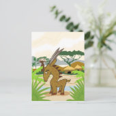 Chiwara Briefkaart (Staand voorkant)