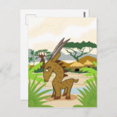 Chiwara Briefkaart (Voorkant / Achterkant)