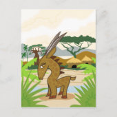 Chiwara Briefkaart (Voorkant)