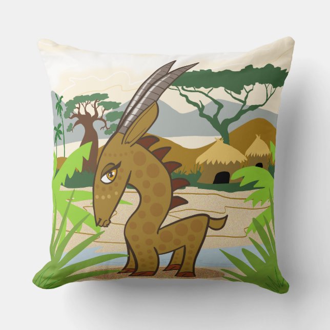 Chiwara Kussen (Voorkant)