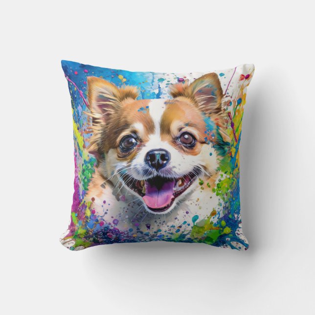 Chiwawa Dog Kussen (Voorkant)