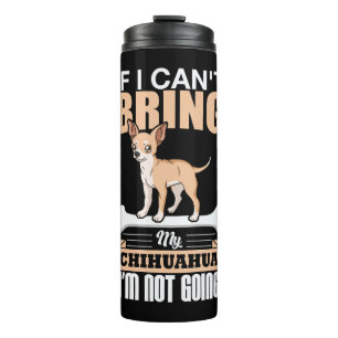 Chiwawa Gift Chihuahua Chi Hond Eigenaar Thermosbeker