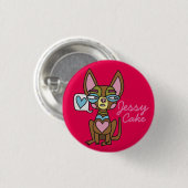 Chiwawa Jessy Cake Badge Ronde Button 3,2 Cm (Voorkant /achterkant)