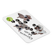 Chiwawa Mon Magnet Magneet (Rechterzijde)