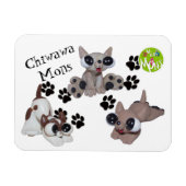 Chiwawa Mon Magnet Magneet (Horizontaal)