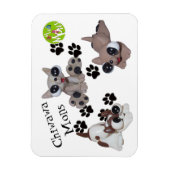 Chiwawa Mon Magnet Magneet (Verticaal)