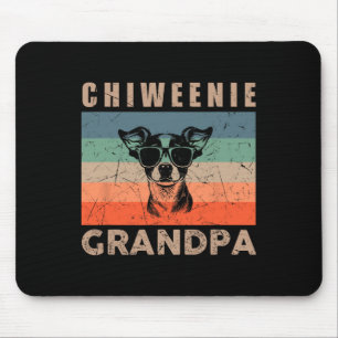 Chiweenie Dog Opa Gifts for Men Fun Gr Muismat