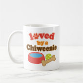 Chiweenie Hondenras Gift Koffiemok (Links)