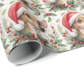 Chiweenie Kerst Inpakpapier (Rol Hoek)