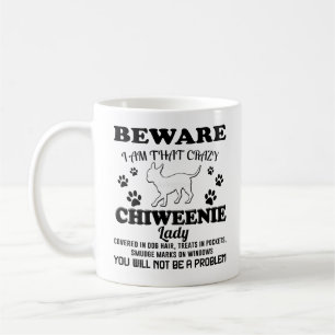 Chiweenie Mok Coffee Cup Gifts for mam Dad Women