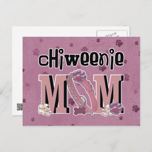 ChiWeenie MOM Briefkaart (Voorkant / Achterkant)