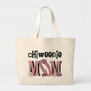 ChiWeenie MOM Grote Tote Bag