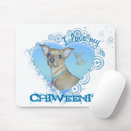 chiweenie-muispad muismat (Met muis)