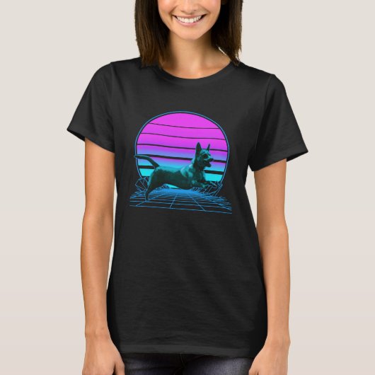 Chiweenie Pastel Goth Vaporwave T-shirt (Voorkant)