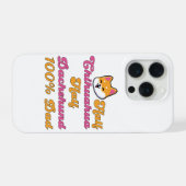 Chiweenie Vader Half Chihuahua Dachshund Grappige iPhone Hoesje (Achterkant horizontaal)