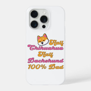 Chiweenie Vader Half Chihuahua Dachshund Grappige  iPhone 15 Pro Case
