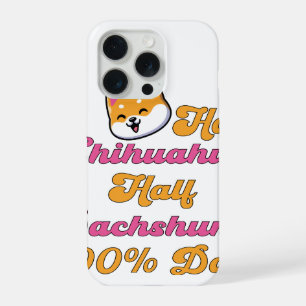 Chiweenie Vader Half Chihuahua Dachshund Grappige  iPhone 15 Pro Case