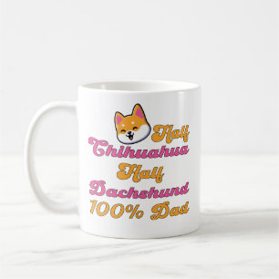 Chiweenie Vader Half Chihuahua Dachshund Grappige  Koffiemok