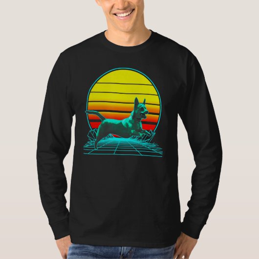  Chiweenie Vaporwave T-shirt (Voorkant)