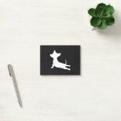 chiweenie yoga ness gift , chihuahua dachshund post-it® notes (Kantoor)