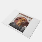 Chiweeniezilla Funny Chiweenie T-shirt Hondenliefh Deurmat (Schuin)