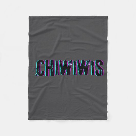 Chiwiwis - Funny Quote Fleece Deken (Voorkant)