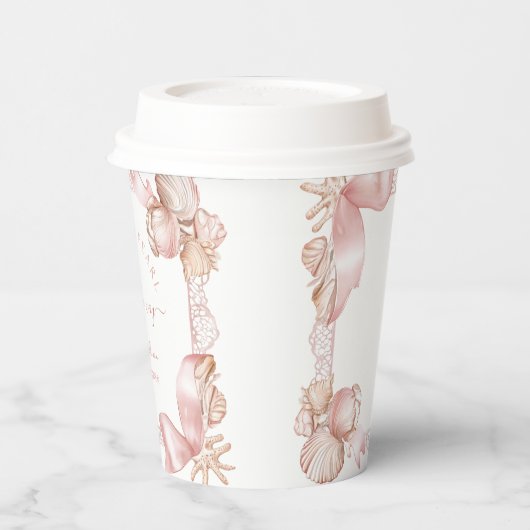 Chix coastal Pearl Paper cup Papieren Bekers (Links)