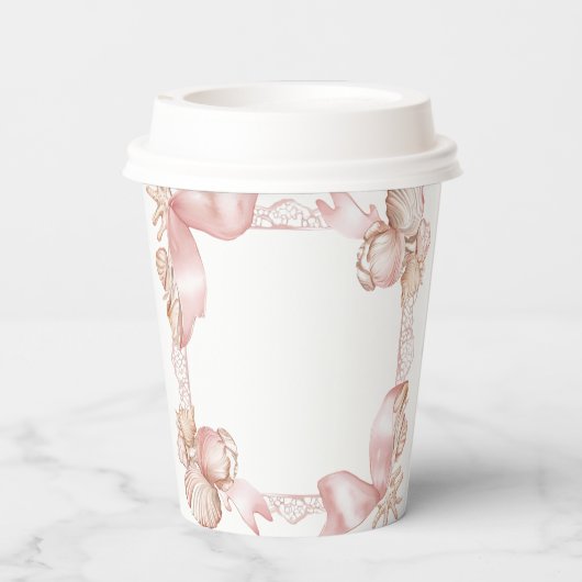Chix coastal Pearl Paper cup Papieren Bekers (Achterkant)