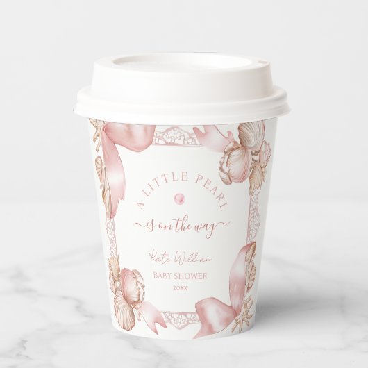 Chix coastal Pearl Paper cup Papieren Bekers (Voorkant)