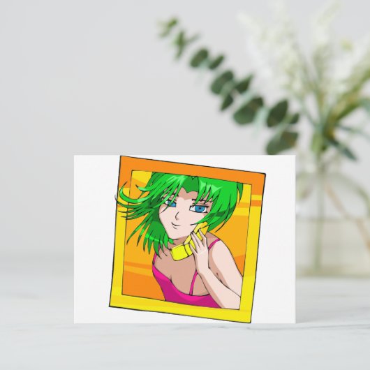 Chiya Briefkaart (Staand voorkant)