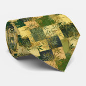 Chiyogami Bamboo Stropdas (Opgerold)