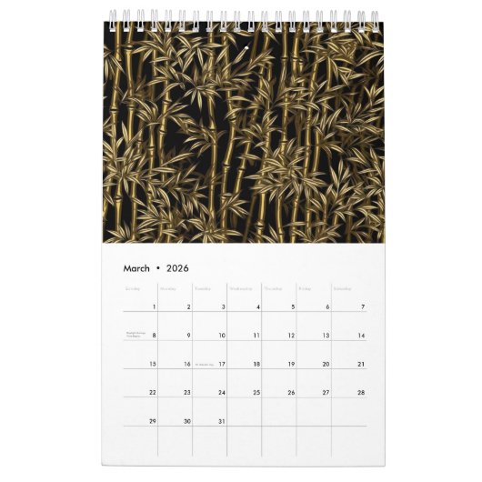 Chiyogami kalender (Mar 2026)