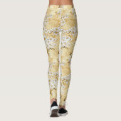 Chiyogami Pruimenbloesem Bloemmotief Leggings (Achterkant)