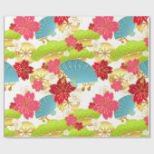 Chiyogami style Giftwrap Cadeaupapier (Vlak)