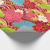 Chiyogami style Giftwrap Cadeaupapier (Hoek)