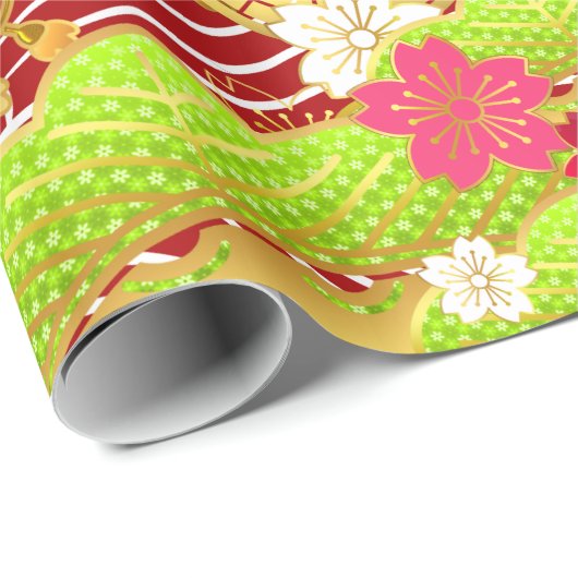 Chiyogami style Giftwrap Cadeaupapier (Rol Hoek)