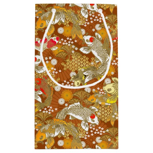 Chiyogami-Washi Styled-cadeautas Klein Cadeauzakje (Achterkant)