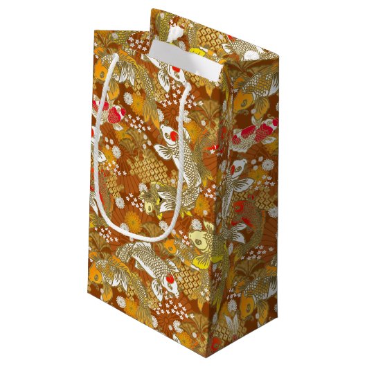 Chiyogami-Washi Styled-cadeautas Klein Cadeauzakje (Achterkant Gekanteld)