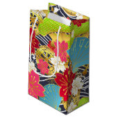 Chiyogami-Washi Styled-cadeautas Klein Cadeauzakje (Achterkant Gekanteld)