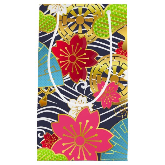 Chiyogami-Washi Styled-cadeautas Klein Cadeauzakje (Voorkant)